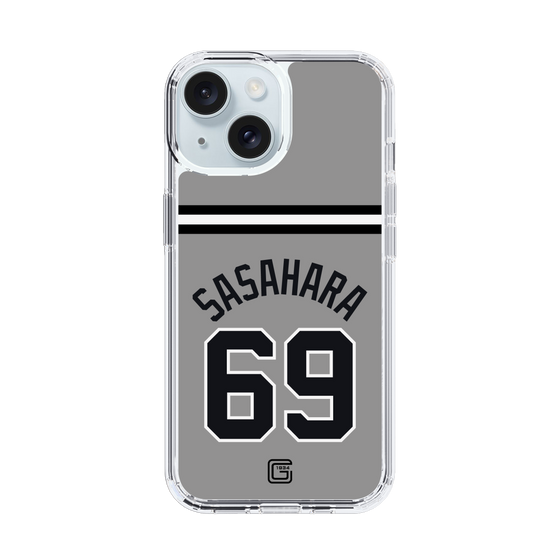 スリムプロテクションケース［ 読売ジャイアンツ - #69 SASAHARA - ビジター ］