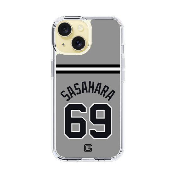 スリムプロテクションケース［ 読売ジャイアンツ - #69 SASAHARA - ビジター ］