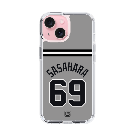 スリムプロテクションケース［ 読売ジャイアンツ - #69 SASAHARA - ビジター ］
