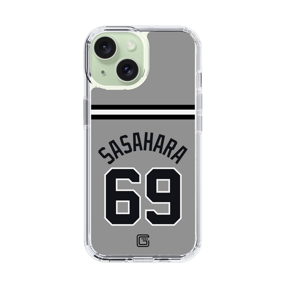 スリムプロテクションケース［ 読売ジャイアンツ - #69 SASAHARA - ビジター ］
