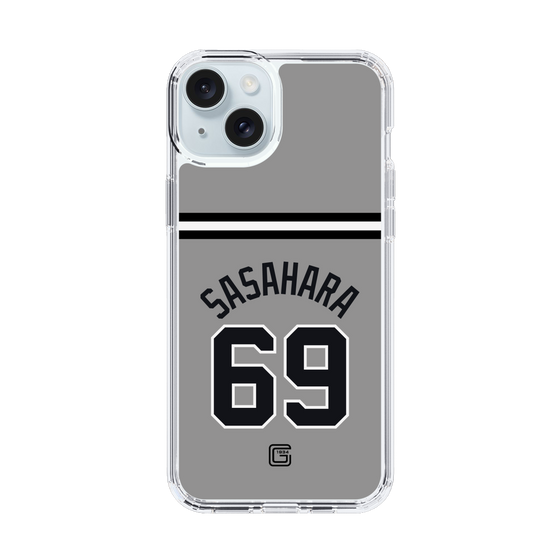 スリムプロテクションケース［ 読売ジャイアンツ - #69 SASAHARA - ビジター ］