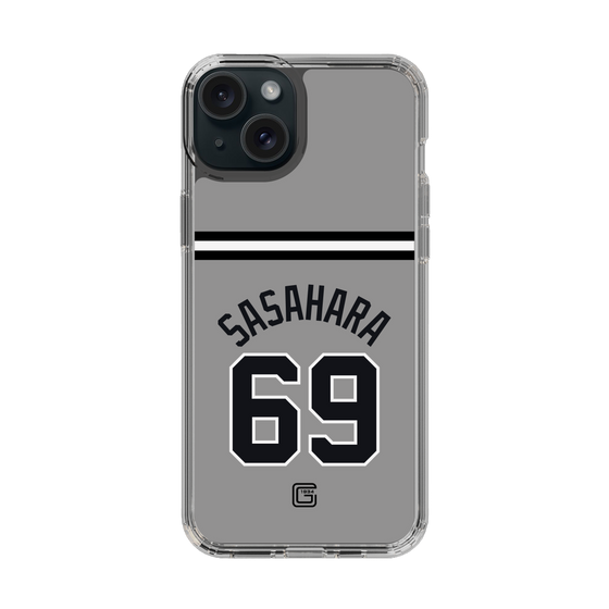 スリムプロテクションケース［ 読売ジャイアンツ - #69 SASAHARA - ビジター ］