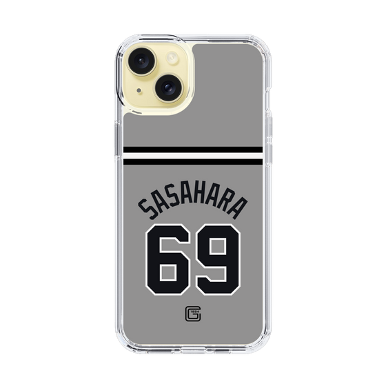スリムプロテクションケース［ 読売ジャイアンツ - #69 SASAHARA - ビジター ］