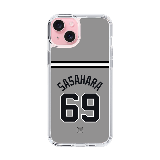 スリムプロテクションケース［ 読売ジャイアンツ - #69 SASAHARA - ビジター ］