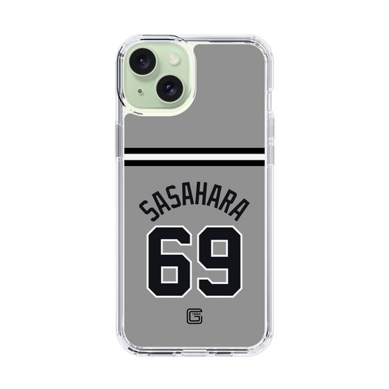スリムプロテクションケース［ 読売ジャイアンツ - #69 SASAHARA - ビジター ］