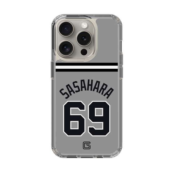 スリムプロテクションケース［ 読売ジャイアンツ - #69 SASAHARA - ビジター ］