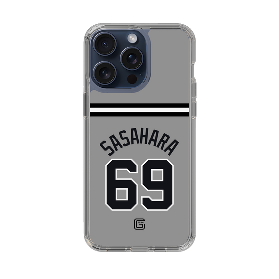 スリムプロテクションケース［ 読売ジャイアンツ - #69 SASAHARA - ビジター ］