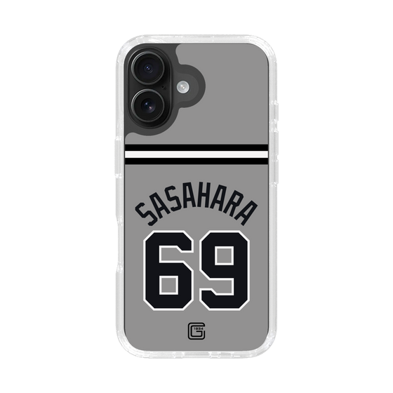 スリムプロテクションケース［ 読売ジャイアンツ - #69 SASAHARA - ビジター ］