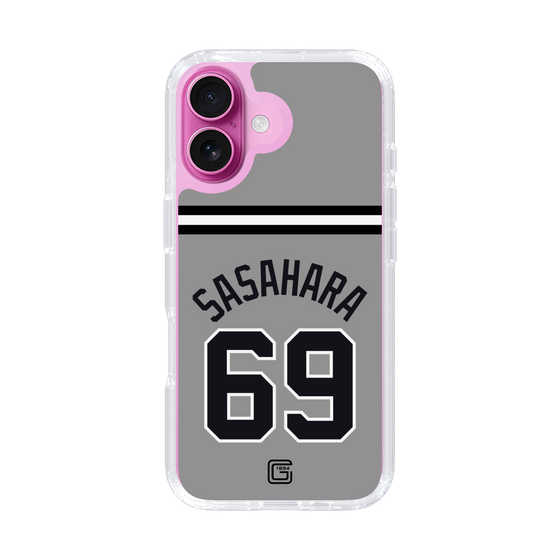 スリムプロテクションケース［ 読売ジャイアンツ - #69 SASAHARA - ビジター ］