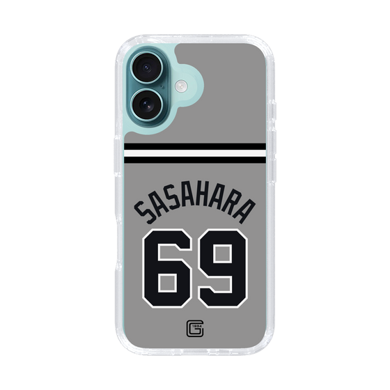 スリムプロテクションケース［ 読売ジャイアンツ - #69 SASAHARA - ビジター ］