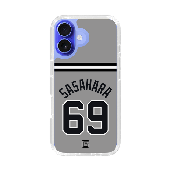 スリムプロテクションケース［ 読売ジャイアンツ - #69 SASAHARA - ビジター ］