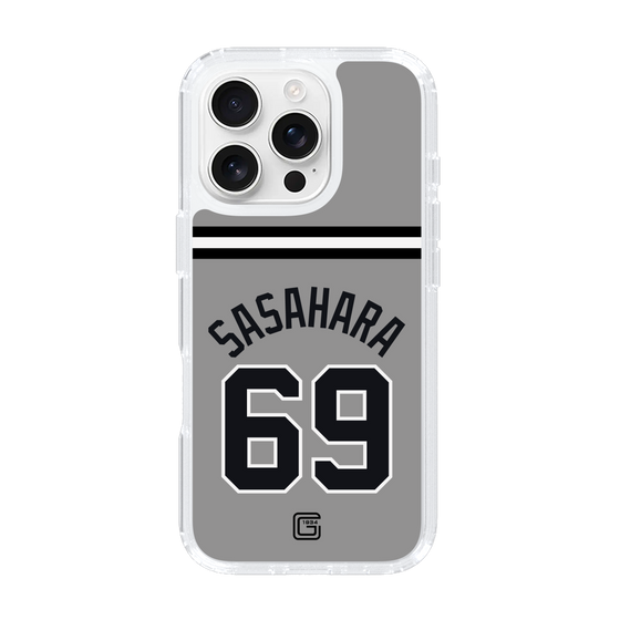 スリムプロテクションケース［ 読売ジャイアンツ - #69 SASAHARA - ビジター ］