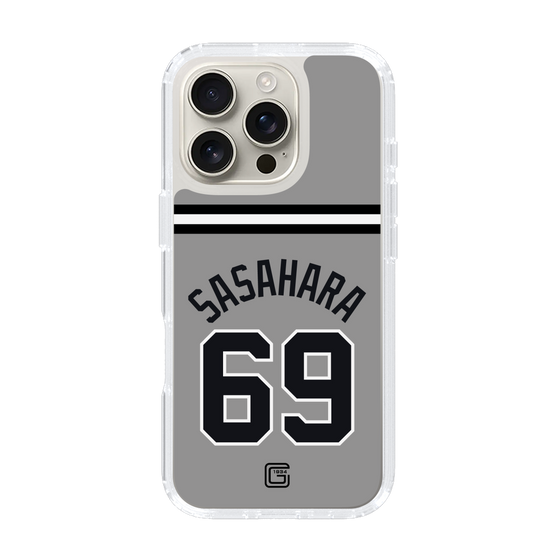 スリムプロテクションケース［ 読売ジャイアンツ - #69 SASAHARA - ビジター ］