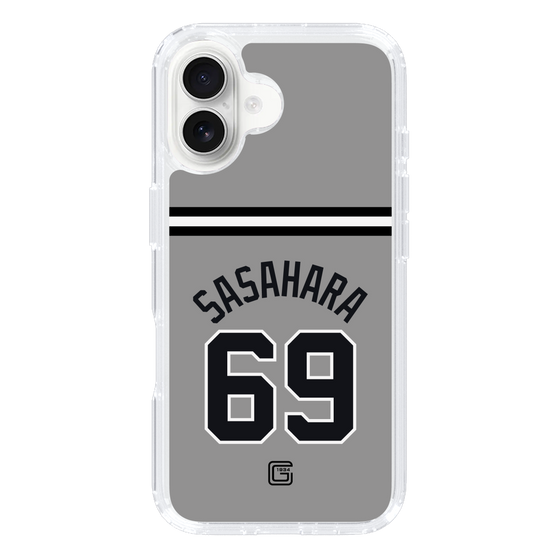 スリムプロテクションケース［ 読売ジャイアンツ - #69 SASAHARA - ビジター ］