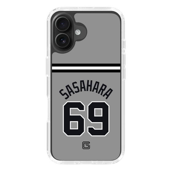 スリムプロテクションケース［ 読売ジャイアンツ - #69 SASAHARA - ビジター ］