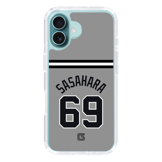 スリムプロテクションケース［ 読売ジャイアンツ - #69 SASAHARA - ビジター ］