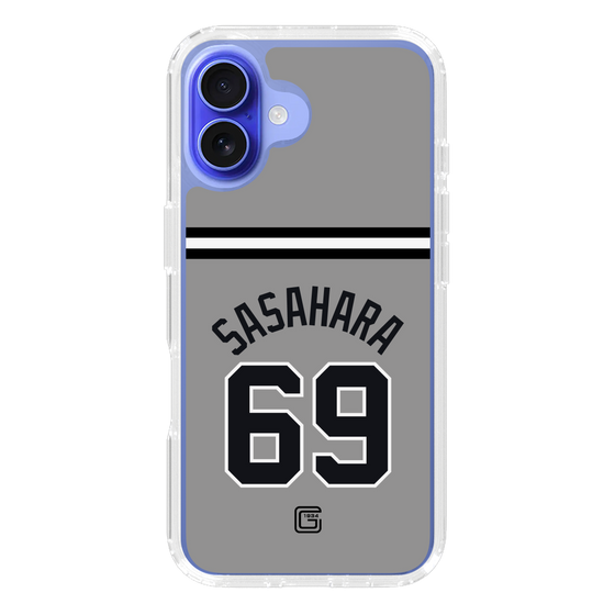 スリムプロテクションケース［ 読売ジャイアンツ - #69 SASAHARA - ビジター ］