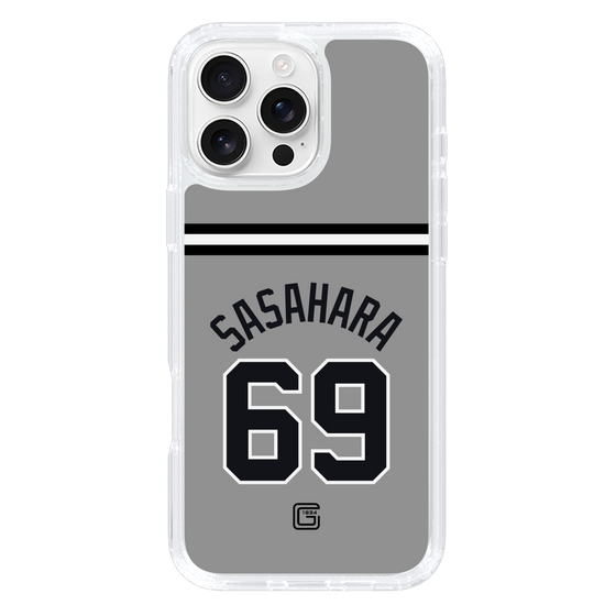 スリムプロテクションケース［ 読売ジャイアンツ - #69 SASAHARA - ビジター ］