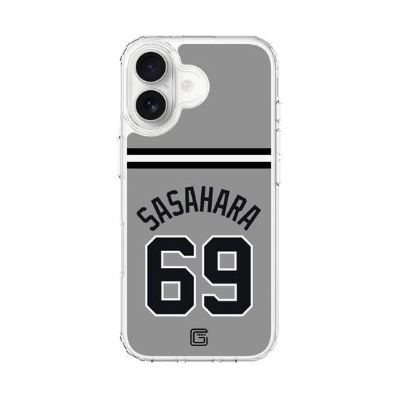 スリムプロテクションケース［ 読売ジャイアンツ - #69 SASAHARA - ビジター ］