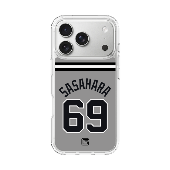 スリムプロテクションケース［ 読売ジャイアンツ - #69 SASAHARA - ビジター ］