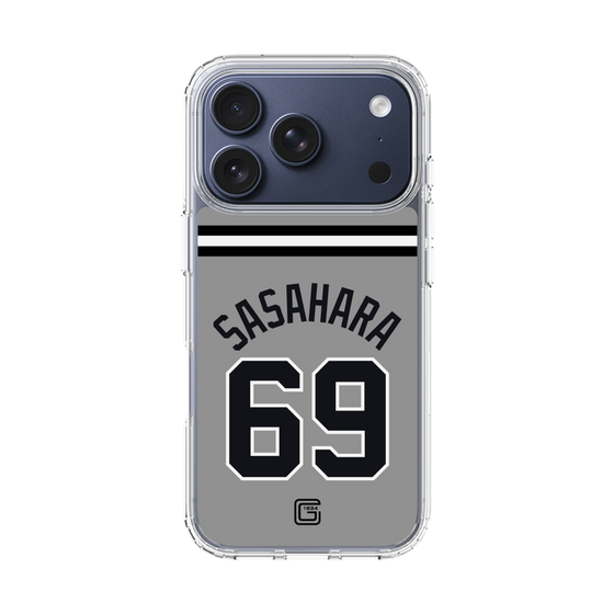 スリムプロテクションケース［ 読売ジャイアンツ - #69 SASAHARA - ビジター ］