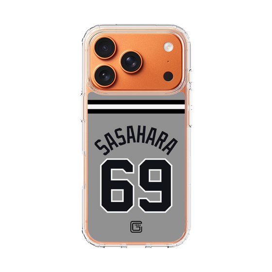 スリムプロテクションケース［ 読売ジャイアンツ - #69 SASAHARA - ビジター ］