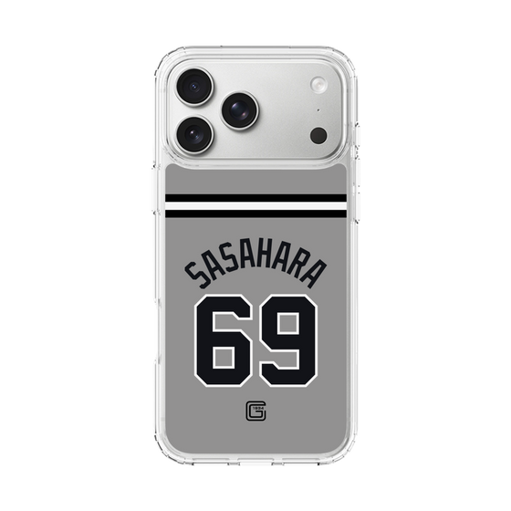スリムプロテクションケース［ 読売ジャイアンツ - #69 SASAHARA - ビジター ］