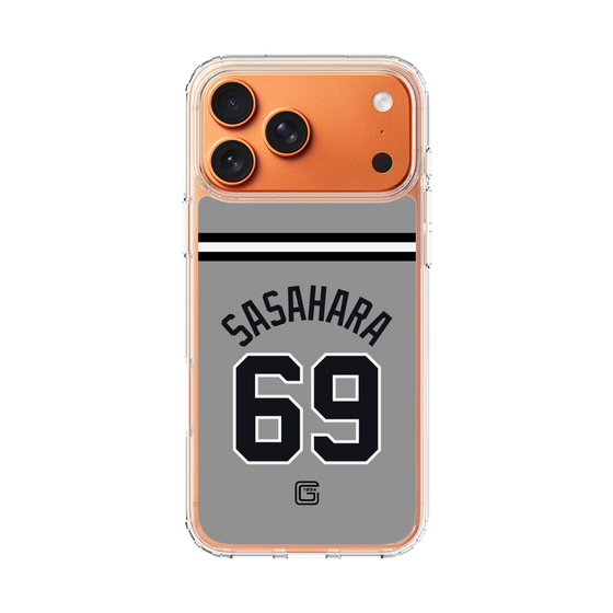 スリムプロテクションケース［ 読売ジャイアンツ - #69 SASAHARA - ビジター ］