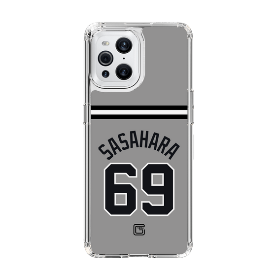 スリムプロテクションケース［ 読売ジャイアンツ - #69 SASAHARA - ビジター ］