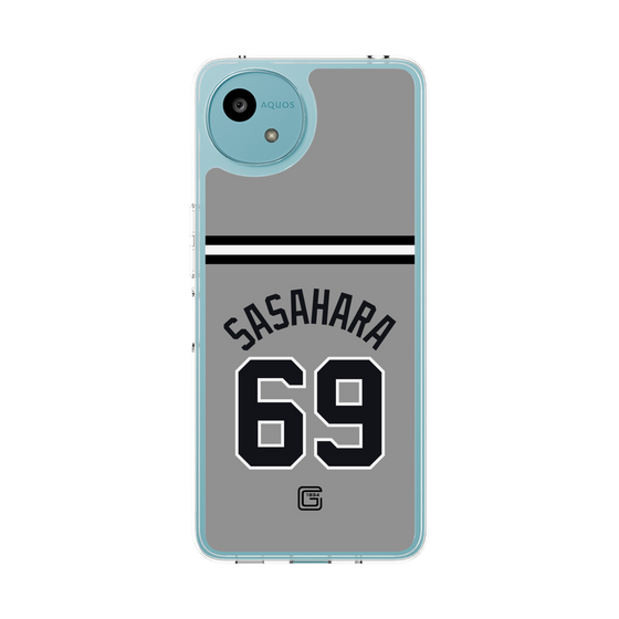 スリムプロテクションケース［ 読売ジャイアンツ - #69 SASAHARA - ビジター ］