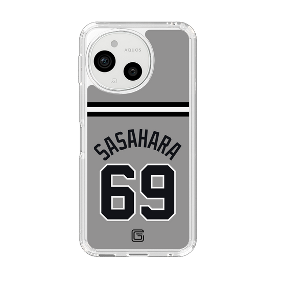 スリムプロテクションケース［ 読売ジャイアンツ - #69 SASAHARA - ビジター ］