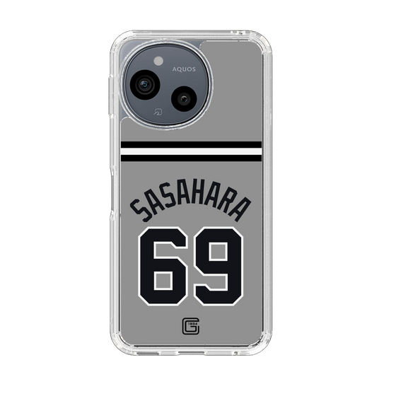スリムプロテクションケース［ 読売ジャイアンツ - #69 SASAHARA - ビジター ］
