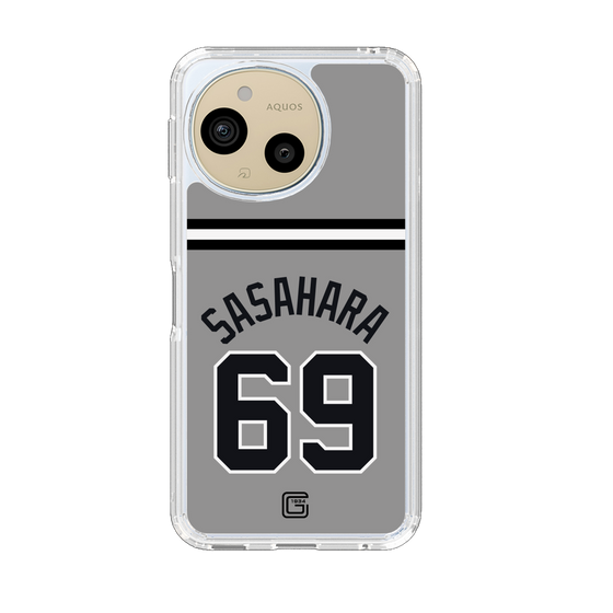 スリムプロテクションケース［ 読売ジャイアンツ - #69 SASAHARA - ビジター ］