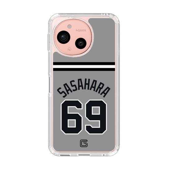 スリムプロテクションケース［ 読売ジャイアンツ - #69 SASAHARA - ビジター ］