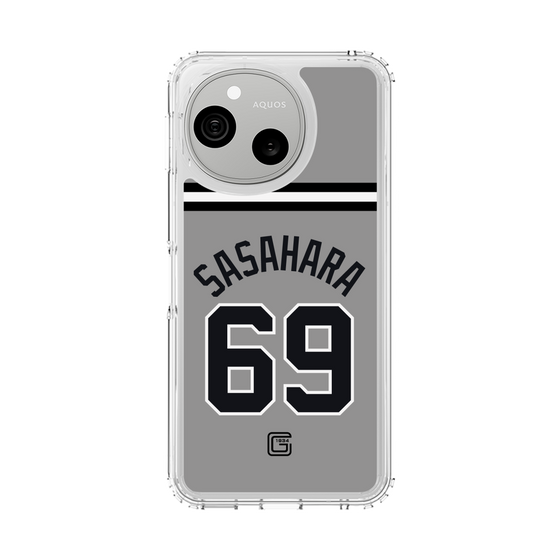 スリムプロテクションケース［ 読売ジャイアンツ - #69 SASAHARA - ビジター ］