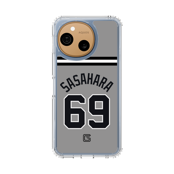 スリムプロテクションケース［ 読売ジャイアンツ - #69 SASAHARA - ビジター ］