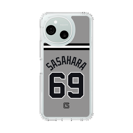 スリムプロテクションケース［ 読売ジャイアンツ - #69 SASAHARA - ビジター ］