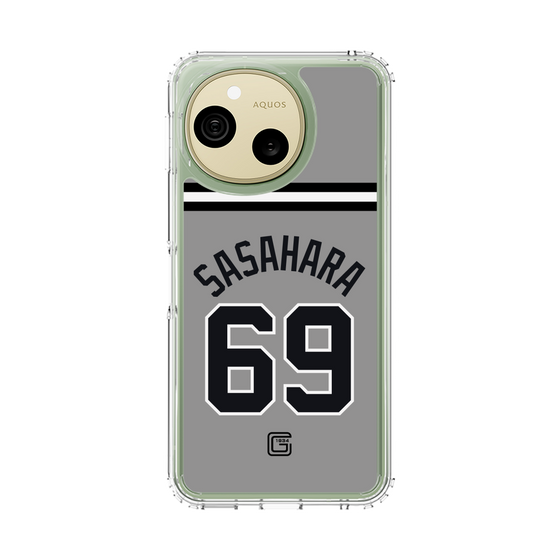 スリムプロテクションケース［ 読売ジャイアンツ - #69 SASAHARA - ビジター ］