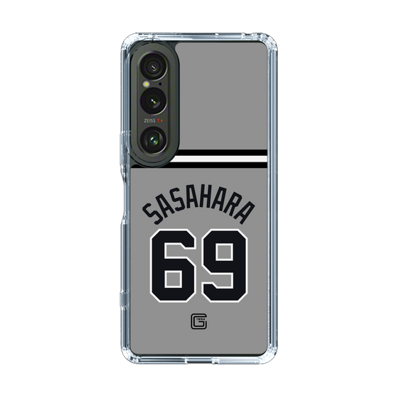 スリムプロテクションケース［ 読売ジャイアンツ - #69 SASAHARA - ビジター ］