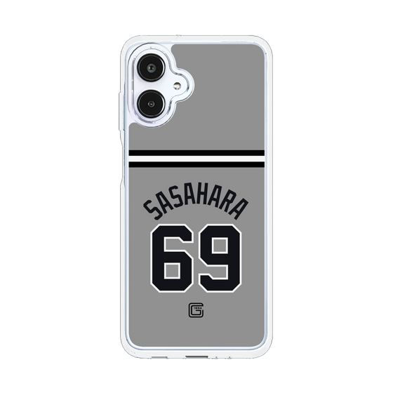 スリムプロテクションケース［ 読売ジャイアンツ - #69 SASAHARA - ビジター ］