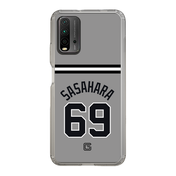 スリムプロテクションケース［ 読売ジャイアンツ - #69 SASAHARA - ビジター ］
