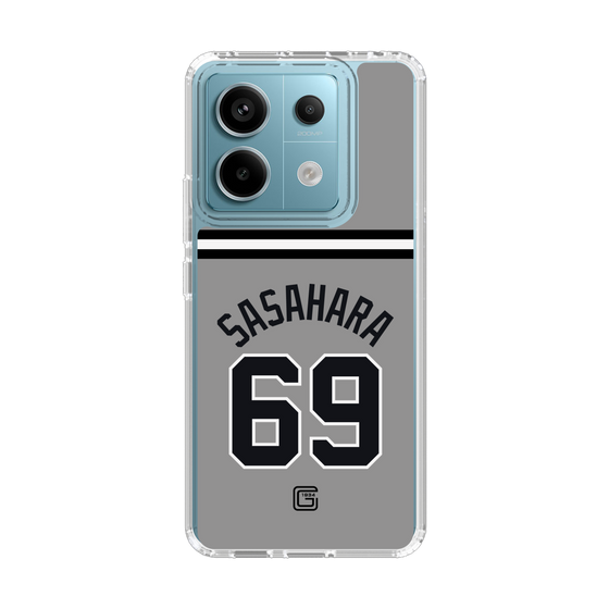 スリムプロテクションケース［ 読売ジャイアンツ - #69 SASAHARA - ビジター ］