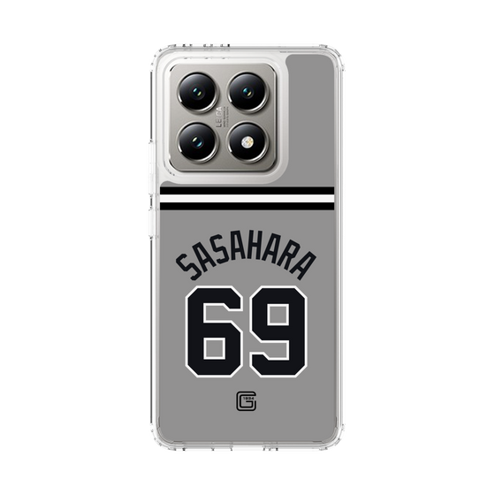 スリムプロテクションケース［ 読売ジャイアンツ - #69 SASAHARA - ビジター ］