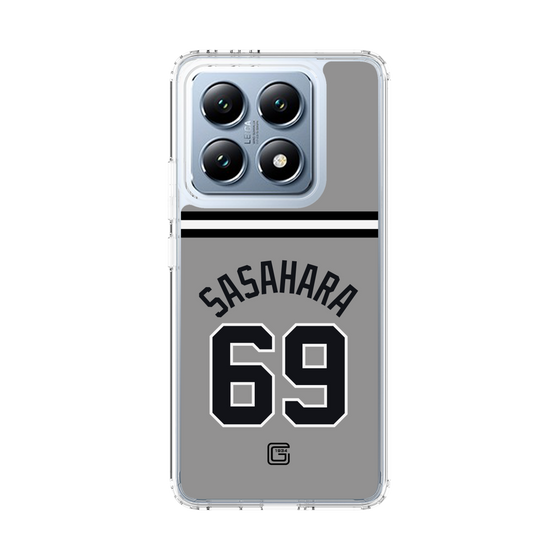 スリムプロテクションケース［ 読売ジャイアンツ - #69 SASAHARA - ビジター ］