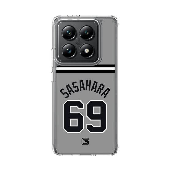 スリムプロテクションケース［ 読売ジャイアンツ - #69 SASAHARA - ビジター ］