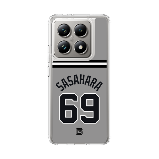 スリムプロテクションケース［ 読売ジャイアンツ - #69 SASAHARA - ビジター ］