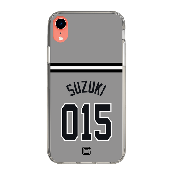 スリムプロテクションケース［ 読売ジャイアンツ - #015 SUZUKI - ビジター ］