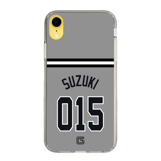 スリムプロテクションケース［ 読売ジャイアンツ - #015 SUZUKI - ビジター ］