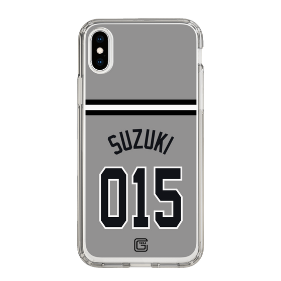 スリムプロテクションケース［ 読売ジャイアンツ - #015 SUZUKI - ビジター ］