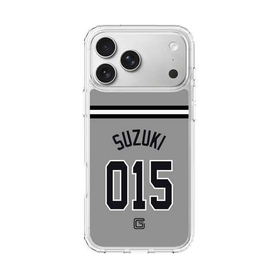 スリムプロテクションケース［ 読売ジャイアンツ - #015 SUZUKI - ビジター ］